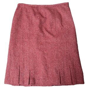 VTG Talbots Pencil Skirt with Pleat Detail at Hem Womens Sz 10 Workwear Classic